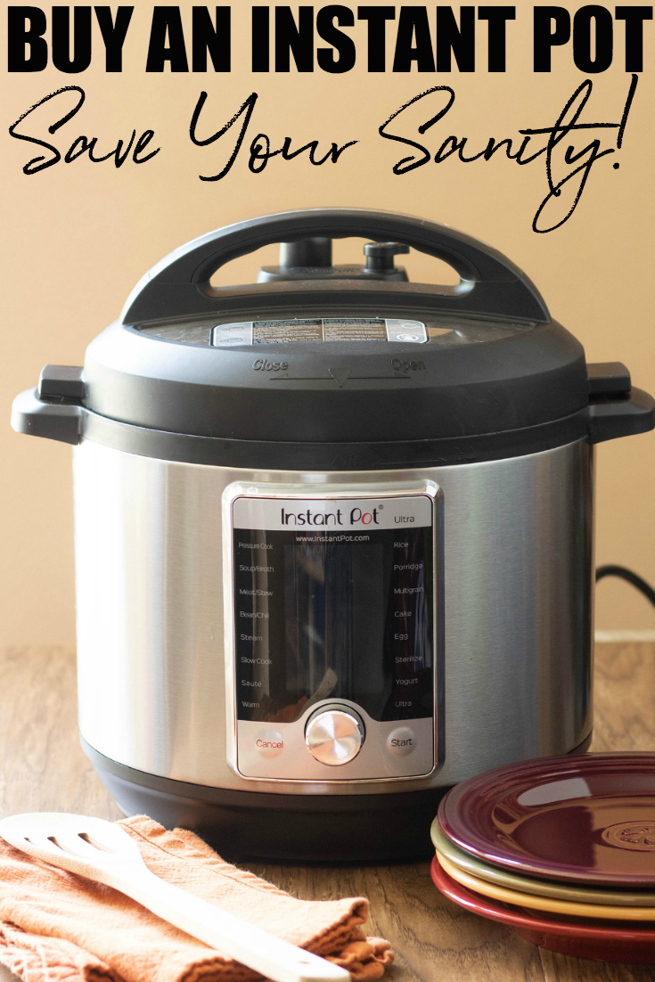 The Instant Pot has quickly become a kitchen staple for many households across the globe. Have you been on the fence with buying an Instant Pot? Find out how owning an Instant Pot can save your sanity!